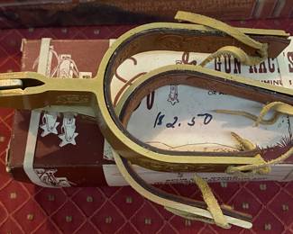 Vintage Figural Spur Gun Rack