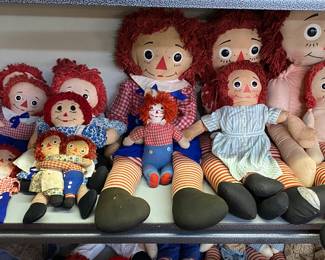 Raggedy Ann and Andy Dolls