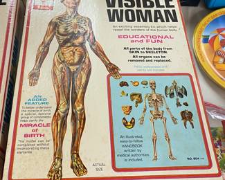 Renwal The Visible Woman Model Kit