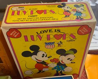 Mickey and Minnie Candy Box