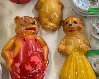 Chalkware Bears