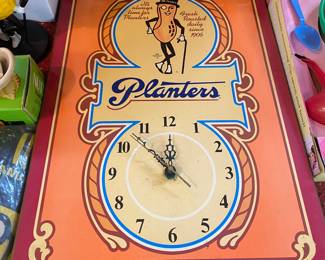 Planters Wall Clock
