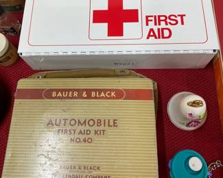 Vintage Bauer & Black Automobile First Aid Kit