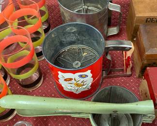 Tin Flour Sifters