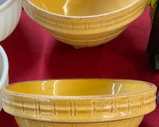Yellowware Bowls