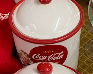 Coca Cola Canister Set