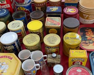 Advertising Tins and Containers