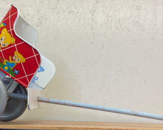 Tin Litho Doll Pull Toy