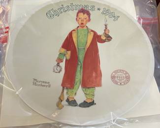 Rockwell Christmas Plates