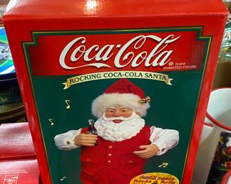 Rocking Coca Cola Santa