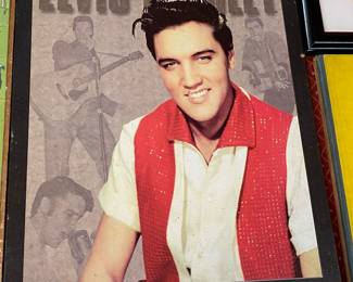 Tin Elvis Presley Sign