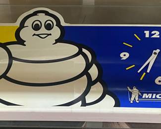 Michelin Advertising Clock