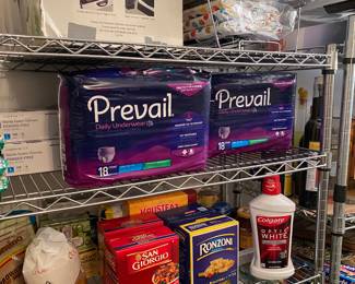 Elder care items.