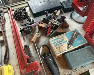 Great garage items tools accessories many in the original boxes