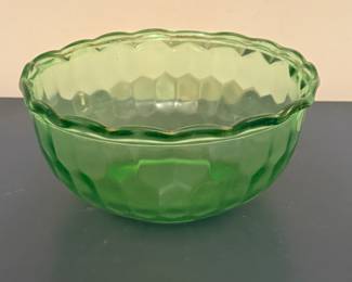 A beautiful green bowl!