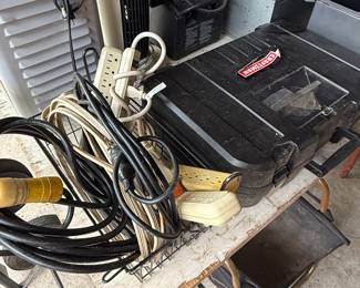 Lots of extension cord cords