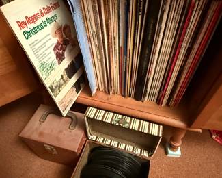 We also have cassettes 45 records and albums!