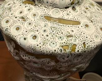 Great pictures from the day we got the keys! MCM lamp close up!