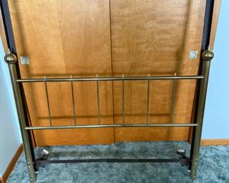 Here is a lovely brass bed!