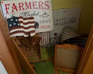 There’s some really nice country cottage farm items here