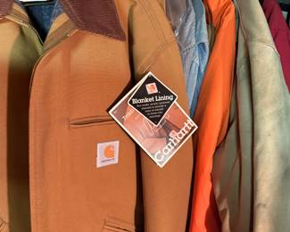 Some of the Carhartt is so new number one it’s never been worn and number two. It has the original tags.