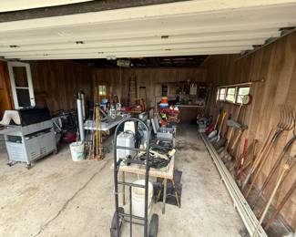 Finally to the garage