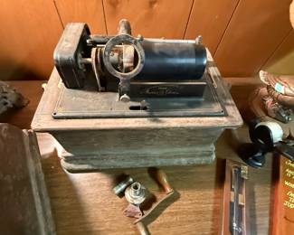 This is an Edison wax record