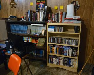 Books, CDs, VHS