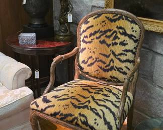 Chair with Scalamandre Fabric 