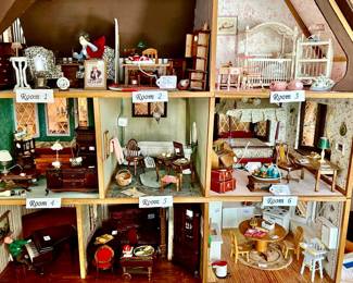 INCREDIBLE DOLLHOUSE MINIATURES! SO MUCH!
