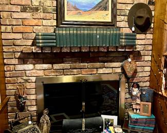 LOTS OF ART ALL THROUGHOUT THE HOUSE. ART, BOOKS, ANTIQUES!