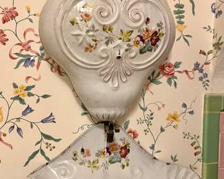 FRENCH ENAMEL LAVABO!