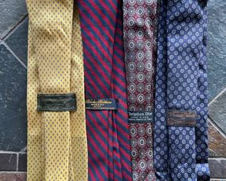 BROOKS BROTHERS TIES.