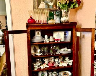 THE OTHER CABINET FULL OF CHRISTMAS!