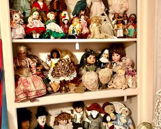 VINTAGE DOLLS INCLUDING MADAME ALEXANDER.
