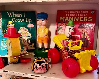 VINTAGE GOLDEN BOOKS.