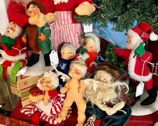 ANALEE CHRISTMAS ANGELS, SANTA CLAUS, ETC.