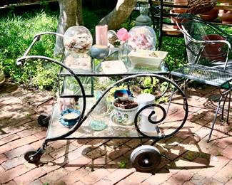 OUTDOOR TEA CART.
