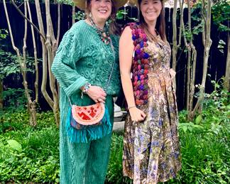 CHRISTI AND DARCIE WITH MORE VINTAGE FUN CLOTHING! WE'VE GOT VINTAGE AND MODERN.