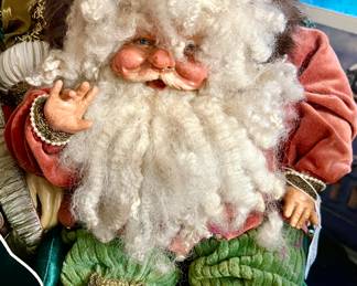 UPSCALE CHRISTMAS SANTAS.