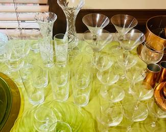 Clear & Etched Glass