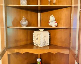 Vintage Corner Cabinet