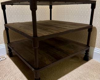 RH Dutch Industrial Side Table - 2 Available. Photo 1 of 2.