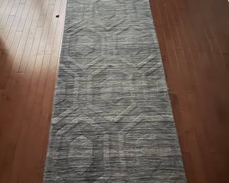Wool Runner. Measures 24" x 8' L. Photo 1 of 2.