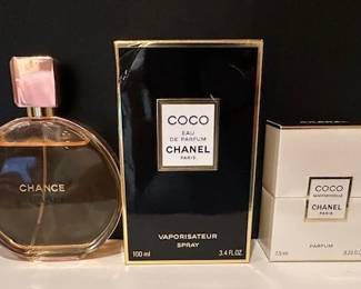 Chanel Coco Eau DE Parfum, Chance and Coco Parfum