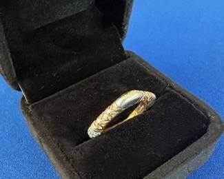 18k Platinum and dia. ring by Alishan