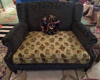 Gorgeous down filled love seat.