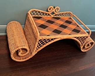 Vintage MacKenzie Childs lap/bed tray.