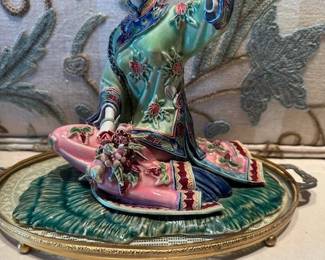 Porcelain Japanese woman.