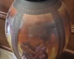 Modern Galle Vase/Lamp, 20"